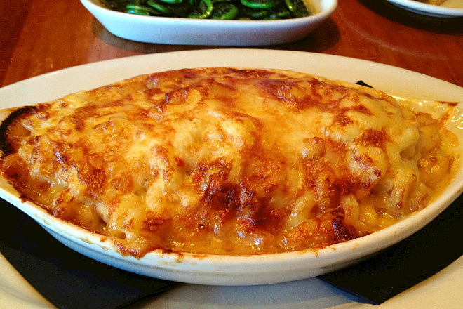photo of macaroni and cheese from the Ashmont Grill, Dorchester, MA