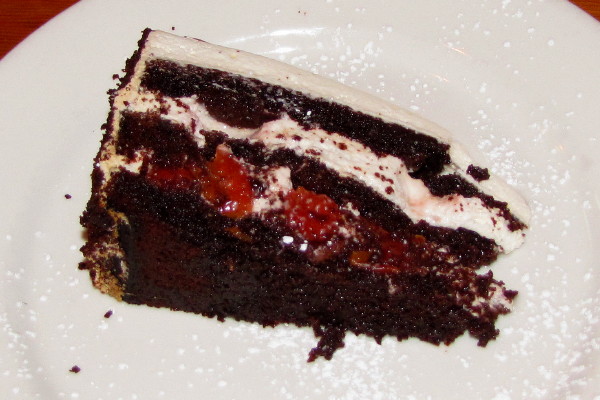 photo of black forest cake from Brauhaus Schmitz, Philadelphia, PA