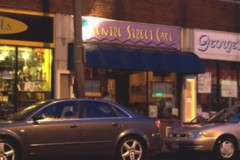 Photo of the Centre Street Cafe, a restaurant featuring eclectic cuisine in Jamaica Plain, MA