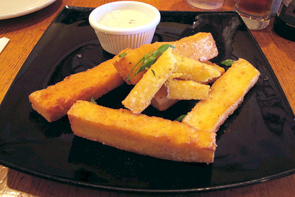 photo of polenta fries from the Centre Street Cafe, Jamaica Plain, MA