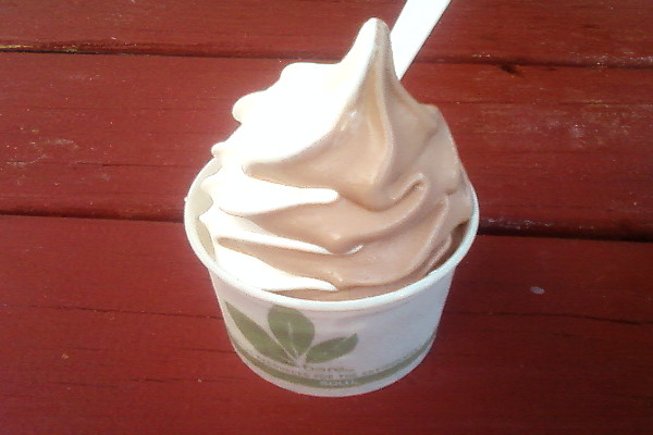 photo of soft serve ice cream from Dairy Joy, Weston, MA