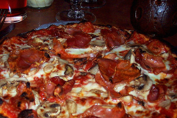 photo of pizza from Fiorella's, Newton, MA