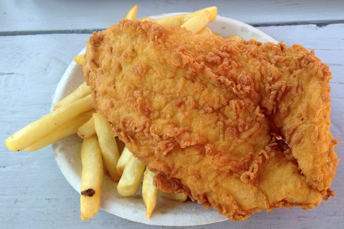 photo of fried haddock from Kool Kone, Wareham, MA
