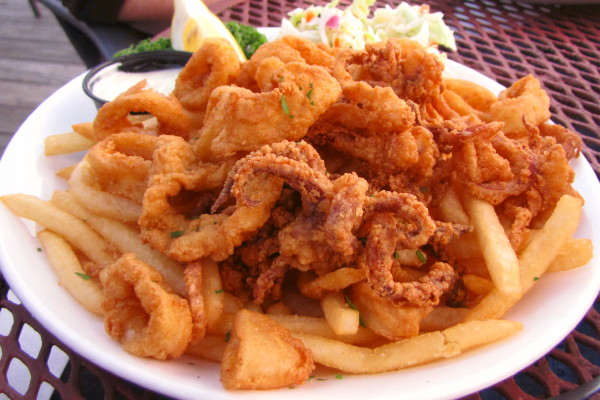photo of fried calamari from Pearl, Wellfleet, MA