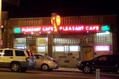 Photo of the Pleasant Cafe, an Italian restaurant and pizza joint in Roslindale, MA