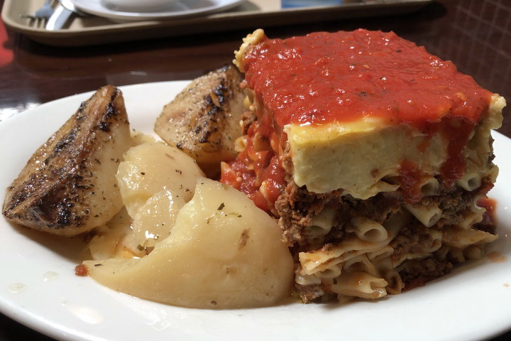 photo of pastitsio from The Restaurant, Woburn, MA