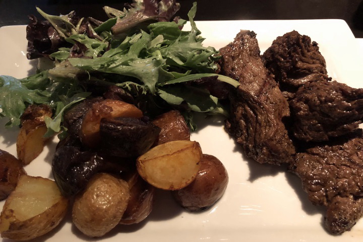 photo of steak tips from 75 Chestnut, Boston, MA