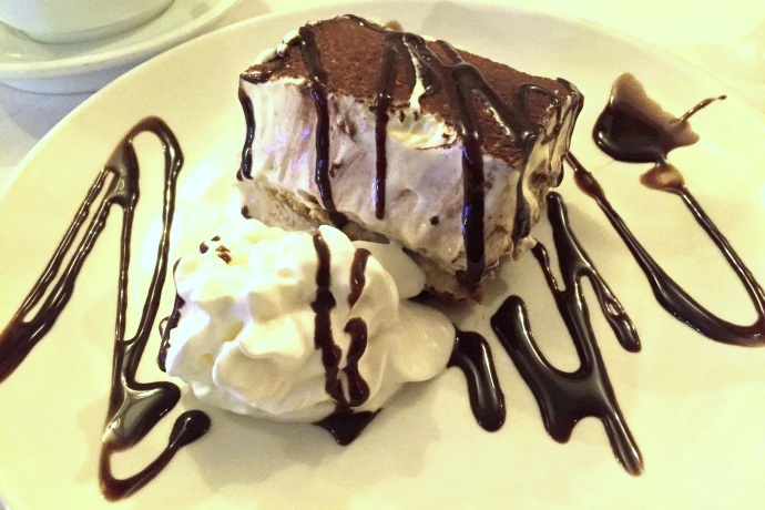 photo of tiramisu from Abbondanza, Everett, MA