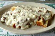 photo of SOS (s--t on a shingle) from Al Mac's Diner, Fall River, MA