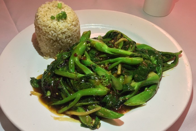 photo of chinese broccoli from All Seasons Table, Malden, MA
