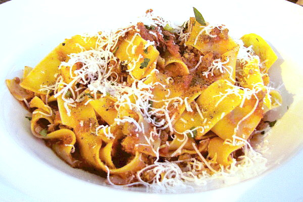 photo of pappardelle bolognese from Allora Ristorante, Marlborough, MA