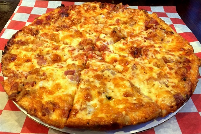 photo of pancetta pizza from the Alumni, Weymouth, MA