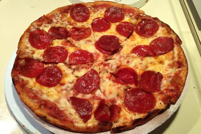 photo of pepperoni pizza from the Alumni, Weymouth, MA