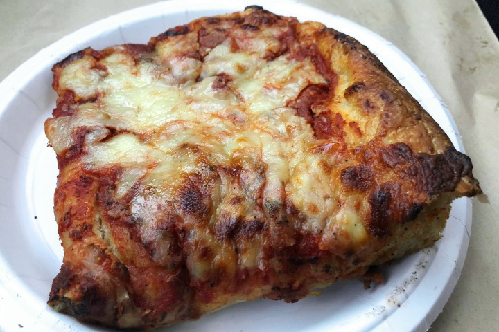 photo of Sicilian pizza from Armando's, Cambridge, MA