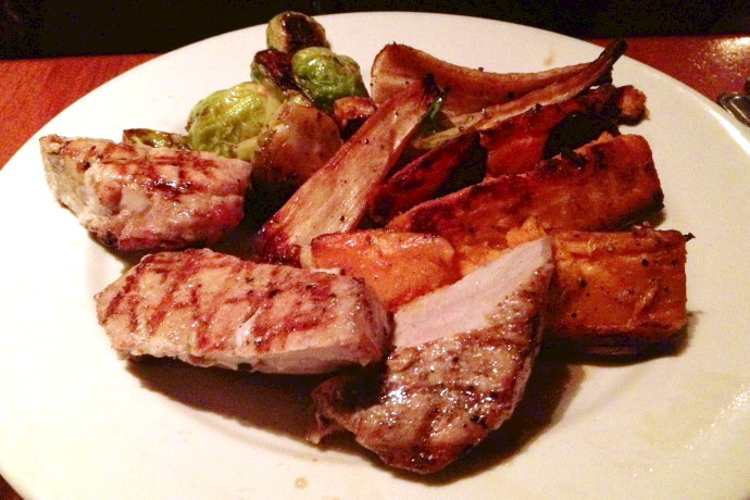 photo of pork chops from Atwood's Tavern, Cambridge, MA