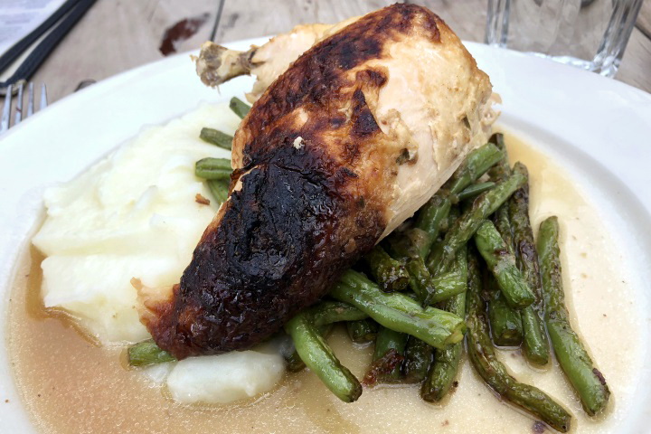 photo of Roasted Mayflower Chicken from Atwood's Tavern, Cambridge, MA