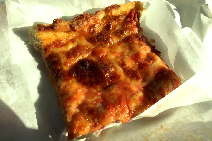 photo of Sicilian pizza from B.C. Baking Co., Hyde Park, MA