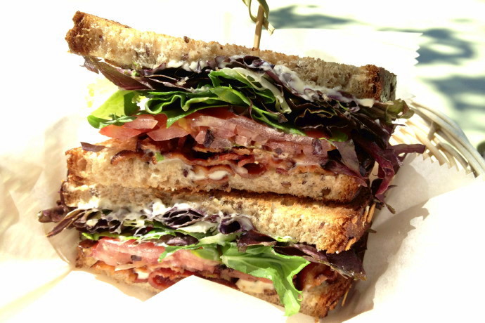 photo of a BLT from Beach Plum Bakery Cafe, South Dartmouth (Padanaram Village), MA