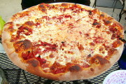 photo of pizza from Bella Luna, Jamaica Plain, MA