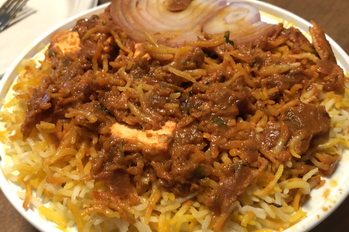 photo of paneer biryani from Biryaniz N Breadz in Natick, MA