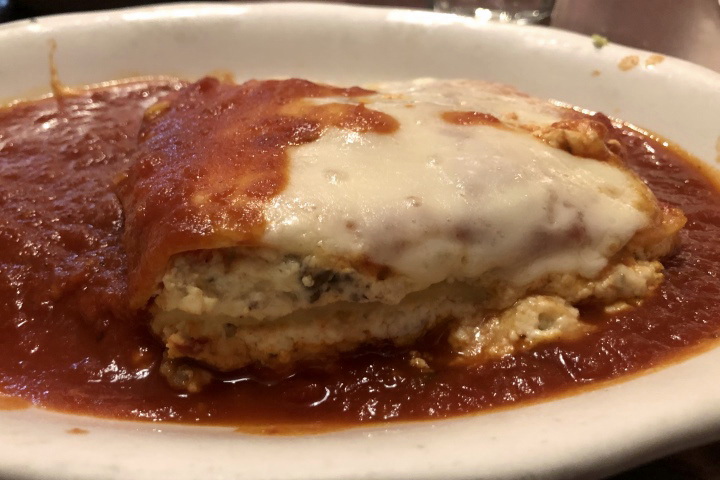 photo of lasagna from Bocelli's, Medford, MA