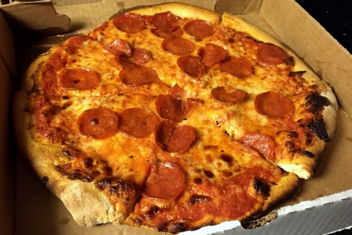 photo of pepperoni pizza from Bocelli's, Medford, MA