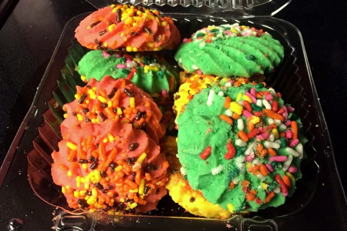 photo of Italian cookies from Bova's Bakery, Boston, MA