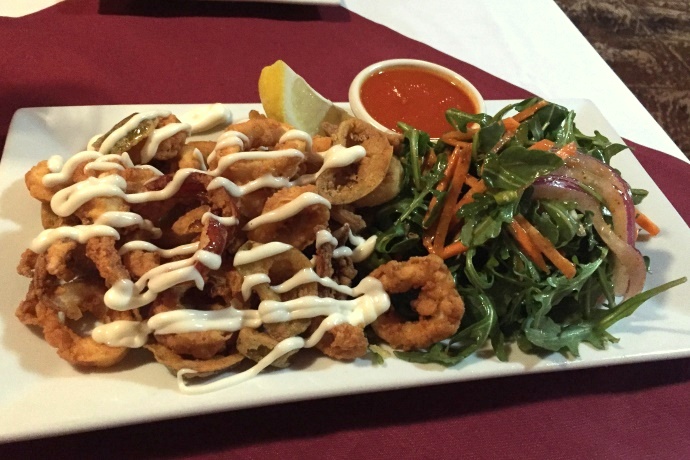 photo of calamari from Brothers Restaurant, Brookline, MA