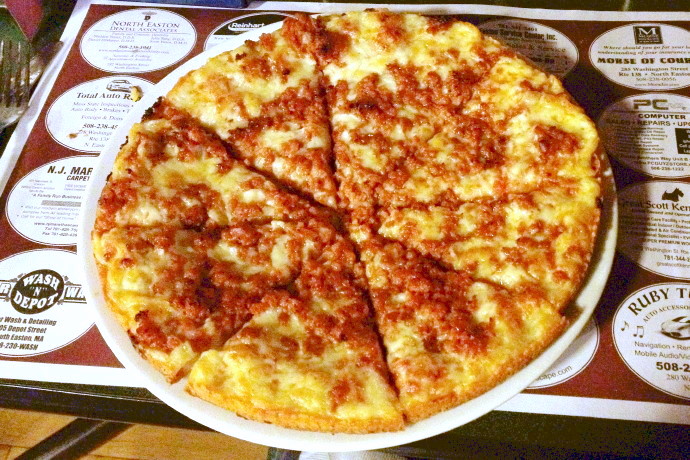 photo of linguica pizza from Buddy's Union Villa, Easton, MA