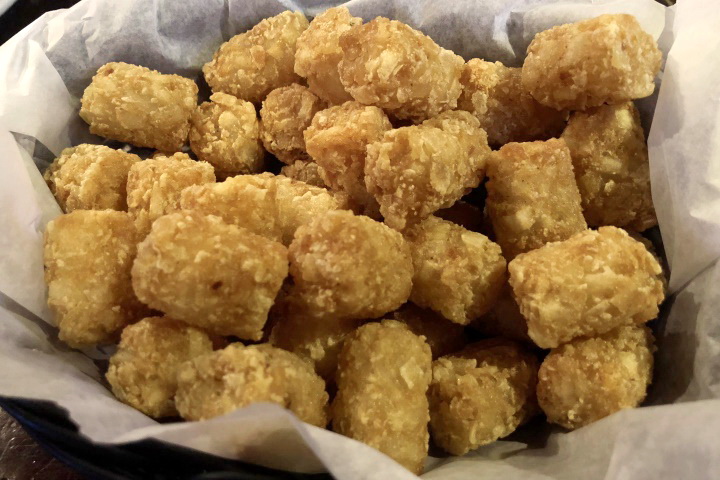 photo of tater tots from Cambridge Common, Cambridge, MA