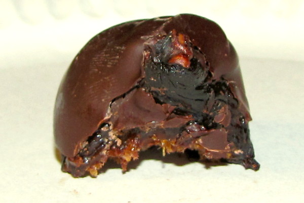 photo of chocolate-covered fig from Capone Foods, Cambridge, MA