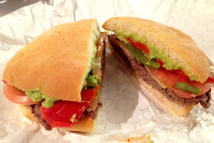 photo of a BBQ beef sandwich from Chacarero, Boston, MA
