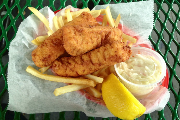 photo of fish and chips at Cobie's, Brewster, MA