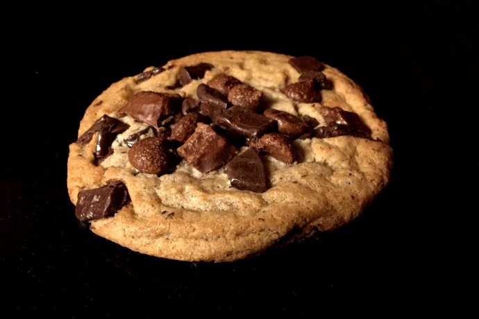 photo of a chocolate chip cookie from DePasquale's At Night Caps Corner, Newton, MA