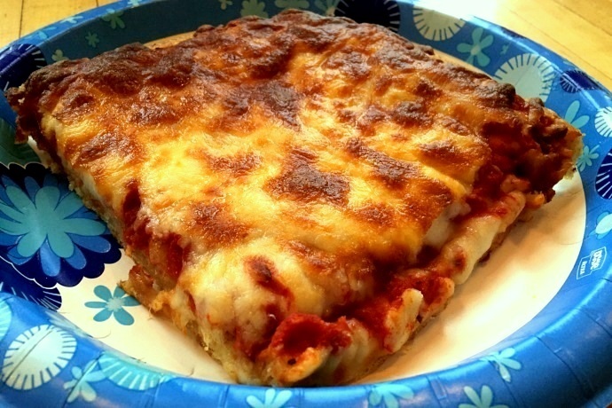 photo of pizza from DePasquale's At Night Caps Corner, Newton, MA