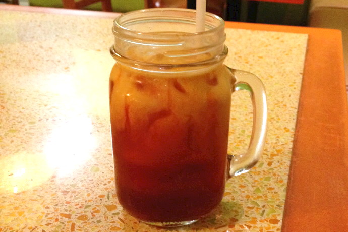photo of Thai iced tea from Dok Bua, Brookline, MA