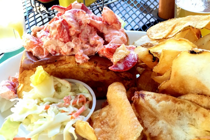 photo of lobster roll from Doyle's Pub and Grill, Brockton, MA