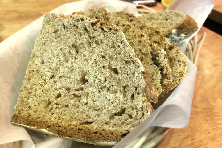 photo of brown bread from The Druid, Cambridge, MA