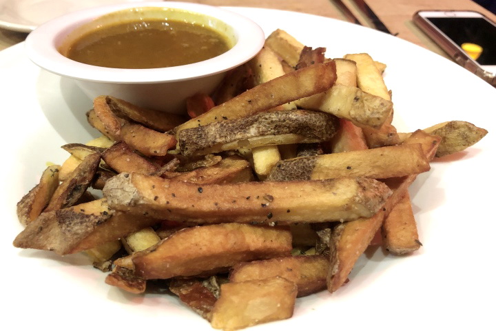 photo of curry fries from The Druid, Cambridge, MA