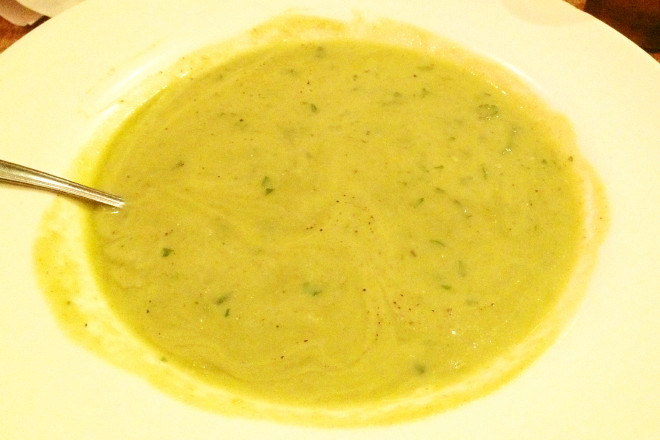 photo of potato leek soup from The Druid, Cambridge, MA