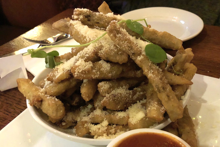 photo of eggplant fries from Dunn-Gaherin's Food and Spirits, Newton Upper Falls, MA