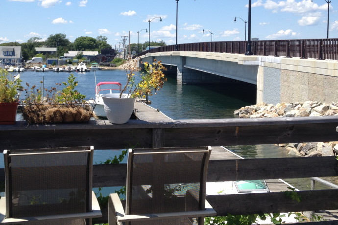 photo of the view from Eastwind Lobster, Buzzards Bay, MA