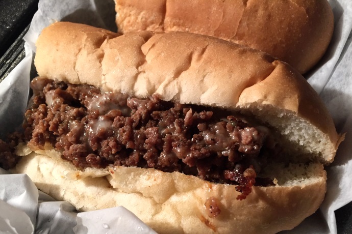 photo of steak and cheese sub from Easy Pie, Braintree, MA
