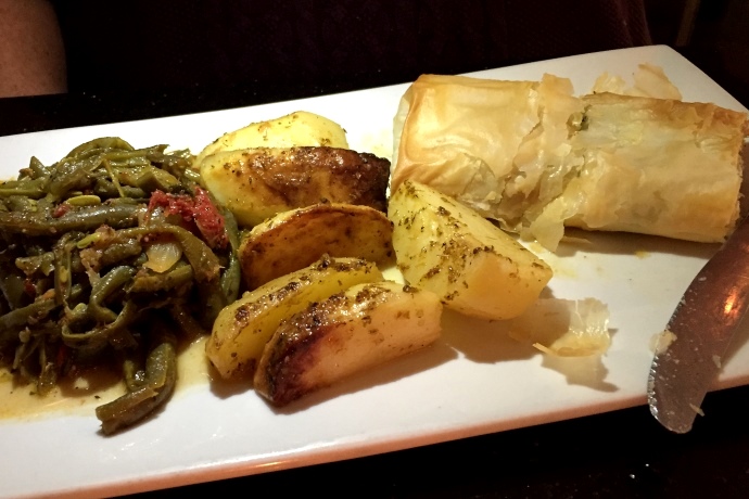 photo of spanakopita from Esperia Grill, Brighton, MA
