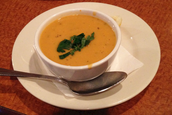photo of lentil soup from Brookline Family Restaurant, Brookline, MA