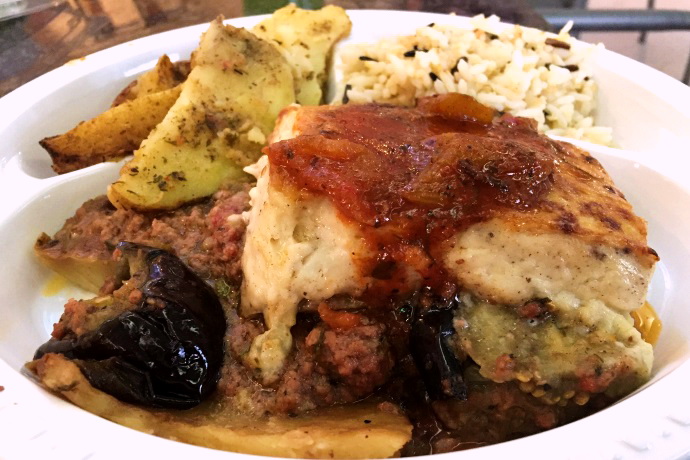 photo of moussaka from Farm Grill and Rotisserie, Newton, MA