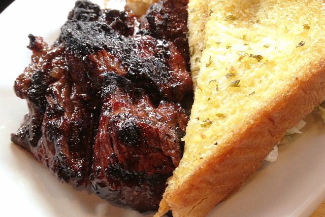 photo of steak tips from Fastnet Pub, Newport, RI