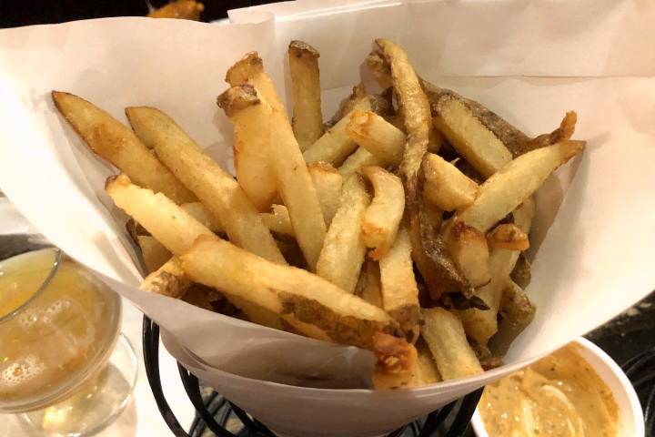 photo of handcut fries from the Fat Cat, Quincy, MA