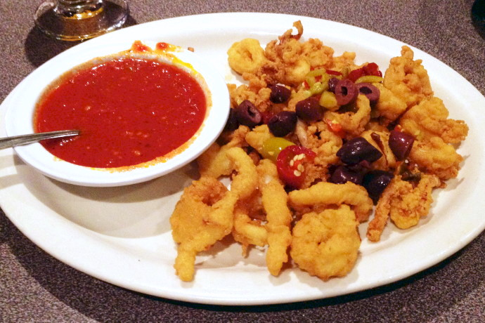 photo of calamari from Tommy Floramo's, Chelsea, MA
