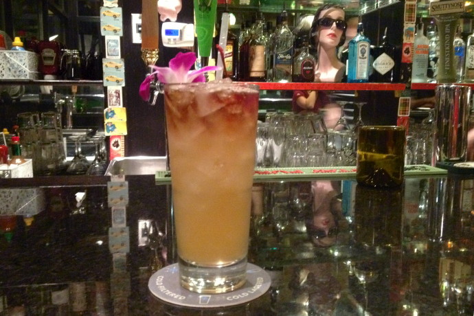 photo of Catch-22 rum drink from The Friendly Toast, Cambridge, MA